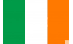 Drapeau Irlande (15x10cm) - Sticker/autocollant