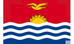 Drapeau Kiribati (19.5x13cm) - Sticker/autocollant
