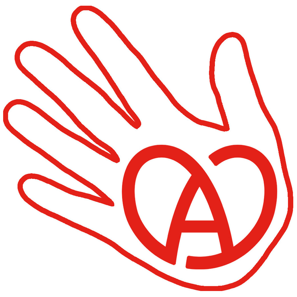 Main Alsacienne (5x5cm) - Sticker/autocollant