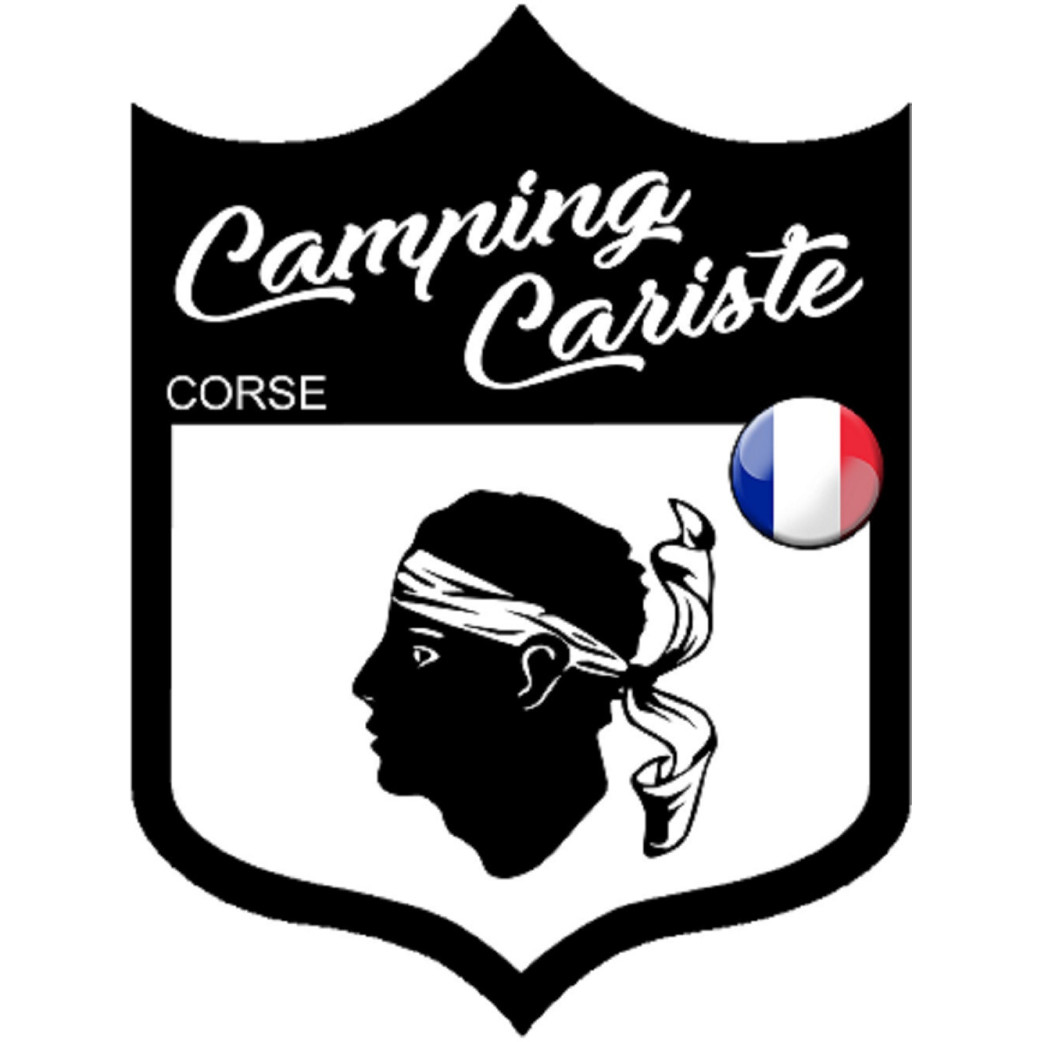 Campingcariste Corse (15x11.2cm) - Sticker/autocollant