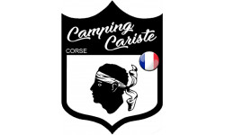 Camping cariste Corse (15x11.2cm) - Sticker/autocollant