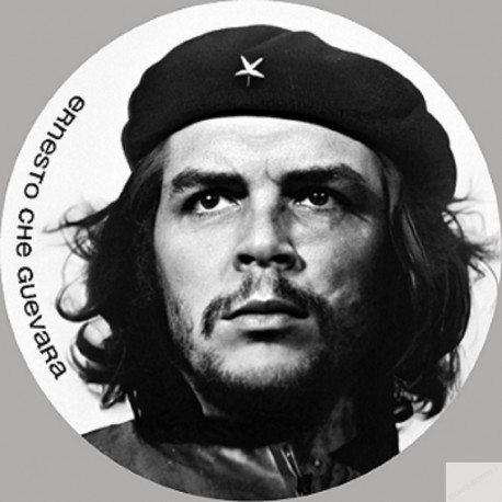 Ernesto Che Guevara (15x15cm) - Sticker/autocollant