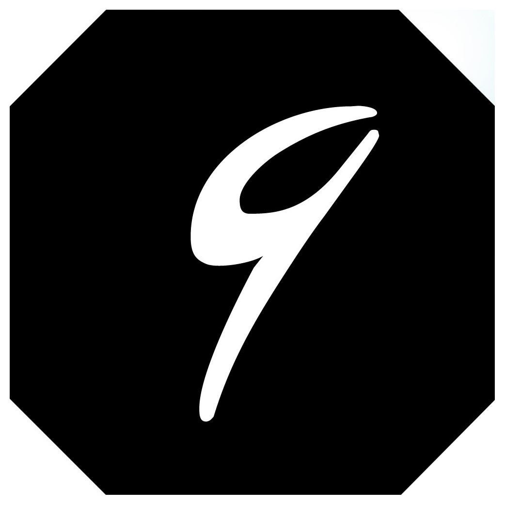 numéro de boite aux lettres 9 - architecte 10x10cm - Sticker/autocollant