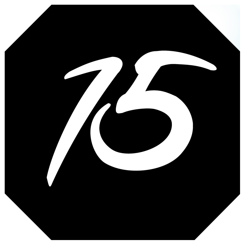 numéro de boite aux lettres 15 - architecte 10x10cm - Sticker/autocollant