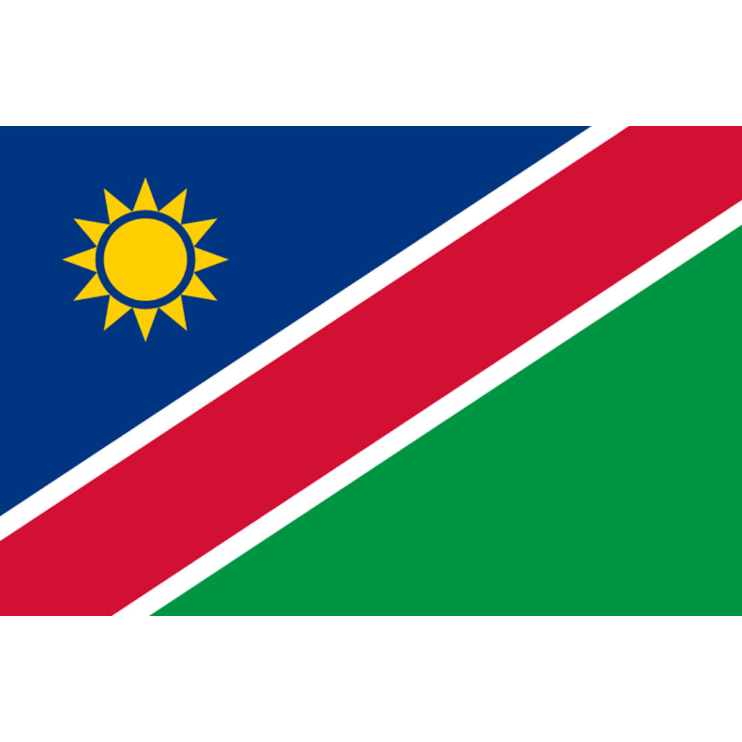Drapeau Namibie (5x3.3cm) - Sticker/autocollant