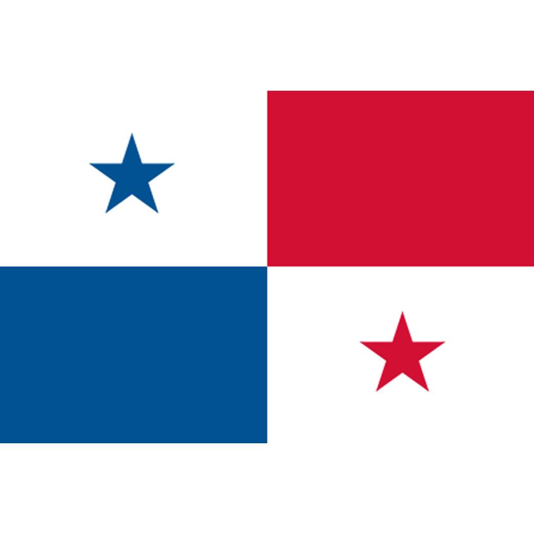 Drapeau Panama (19.5x13cm) - Sticker/autocollant