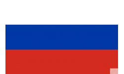 Drapeau Russie (19.5x13cm) - Sticker/autocollant