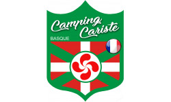 Campingcariste Basque (15x11.2cm) - Sticker/autocollant