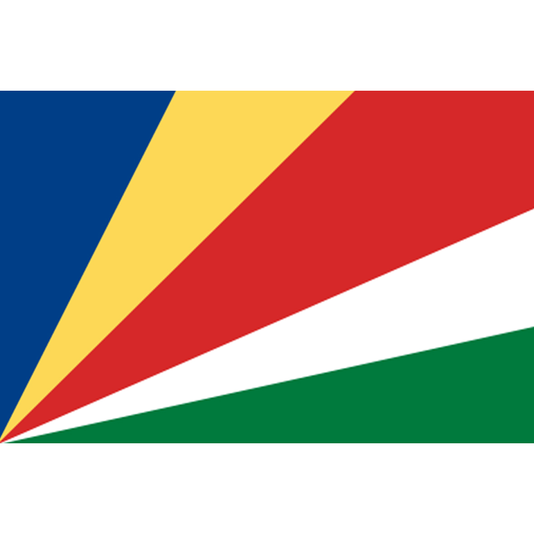 Drapeau Seychelles (19.5 x 13 cm) - Sticker/autocollant