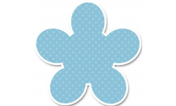 repère bleu (10x9.5cm) - Sticker/autocollant
