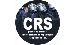 CRS (10x10cm) - Sticker/autocollant