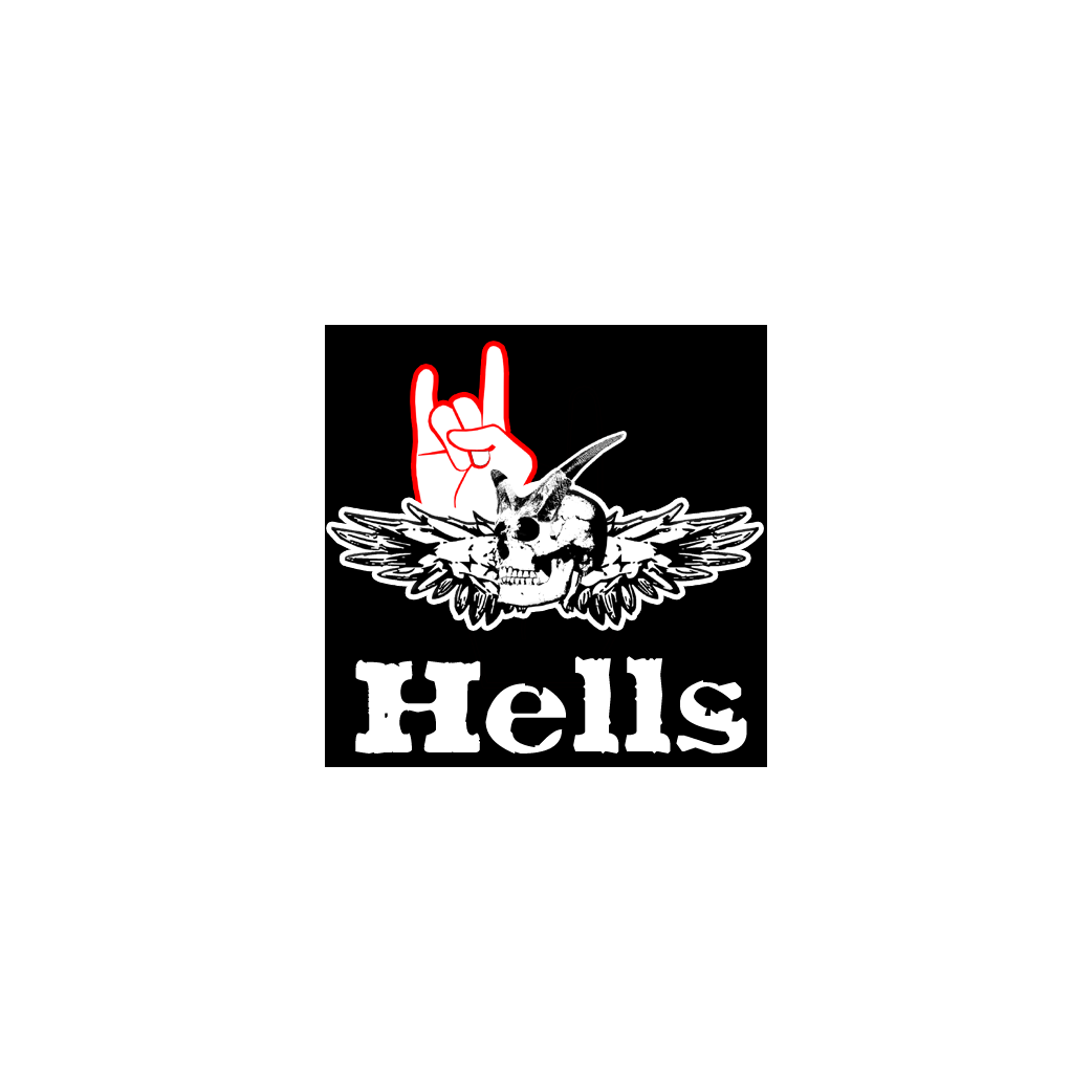 Hells reconnaissance (10x10cm) - Sticker/autocollant