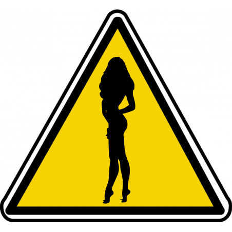 silhouette pin-up 31 (15x13.8cm) - Sticker/autocollant silhouette pin-up 31 (15x13.8cm) - Sticker/autocollant