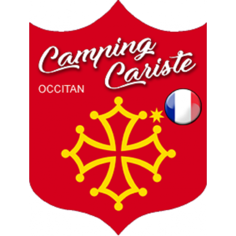 Autocollants : Camping cariste Occitan