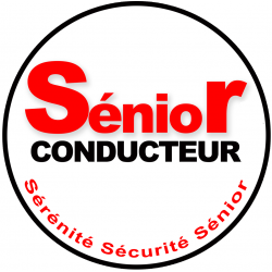 Conducteur Sénior (15cm) - Sticker / autocollant