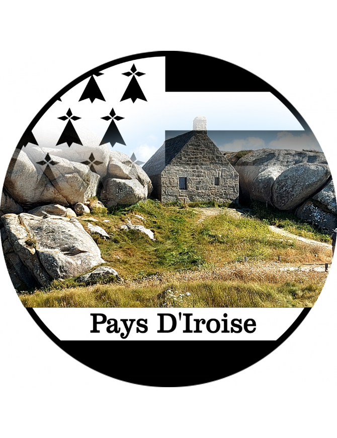 Caractère Pays d'Iroise - (10x10cm) - Sticker/autocollant Caractère Pays d'Iroise - (10x10cm) - Sticker/autocollant