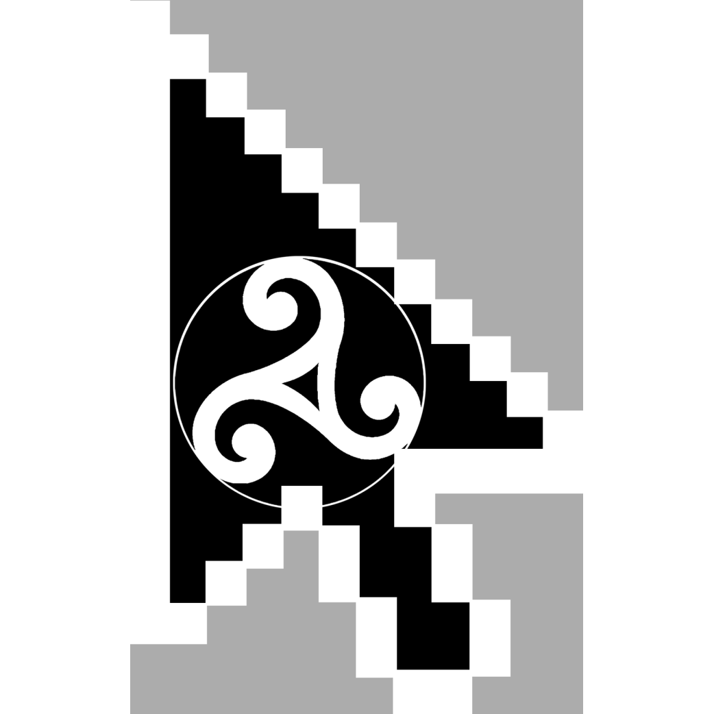 Curseur flèche celte (29x18.3cm) - Sticker/autocollant