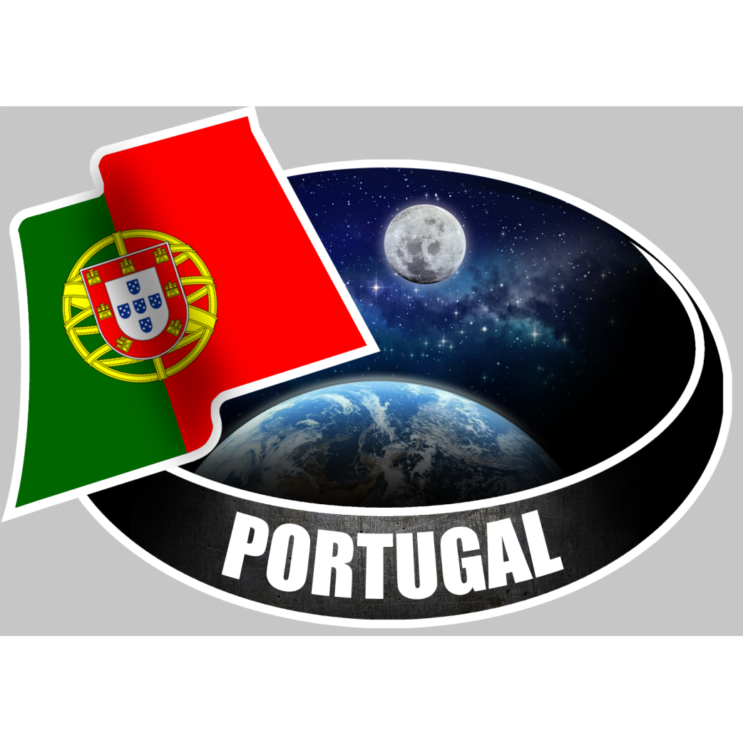 PORTUGAL (10x14cm) - Sticker/autocollant