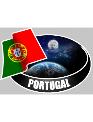 PORTUGAL (10x14cm) - Sticker/autocollant