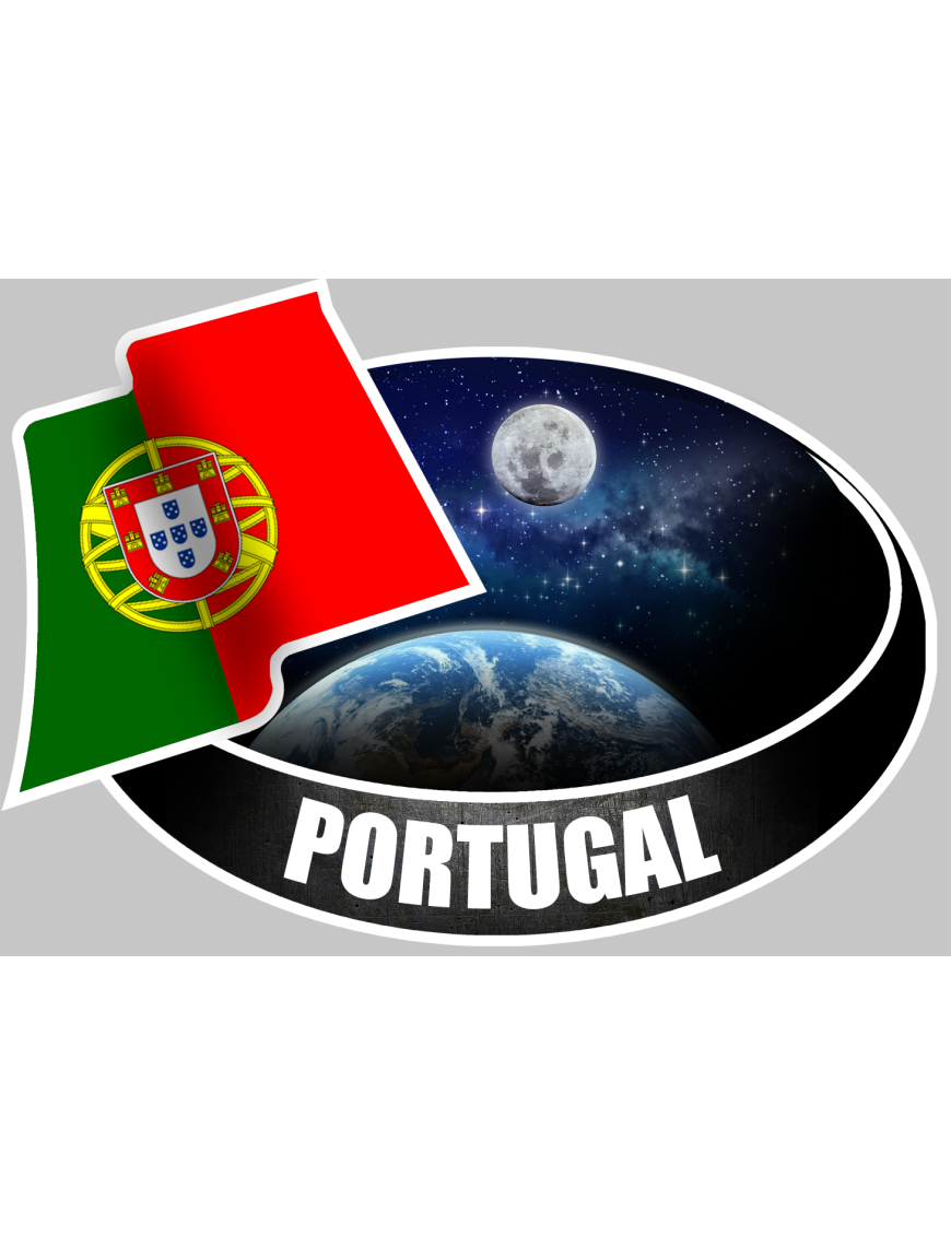 PORTUGAL (10x14cm) Sticker/autocollant