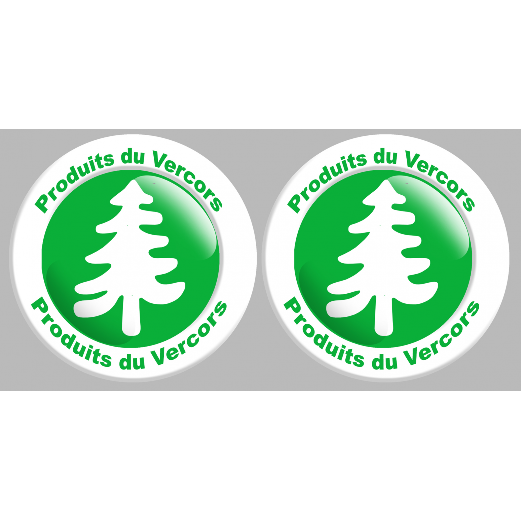 Produits du Vercors (2fois 10cm) - Sticker/autocollant