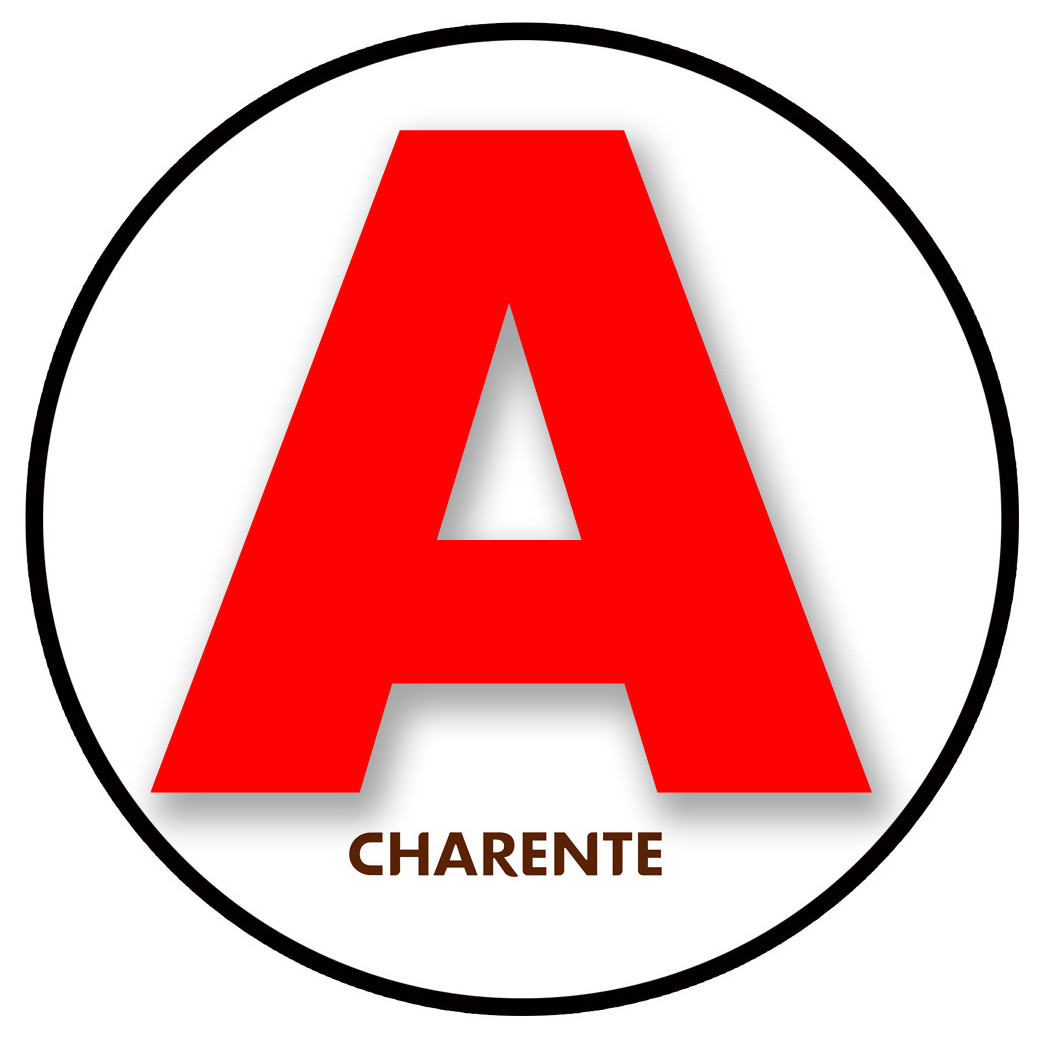 A 16 La Charente - 15cm - Sticker/autocollant