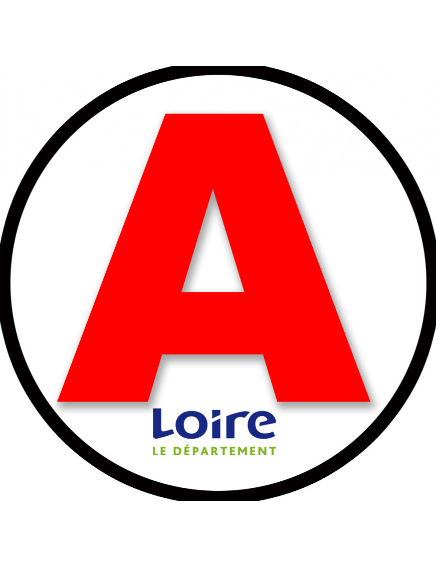 A 42 La Loire - 15cm - Sticker/autocollant