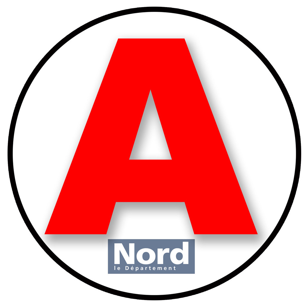 A 59 Le Nord - 15cm - Sticker/autocollant