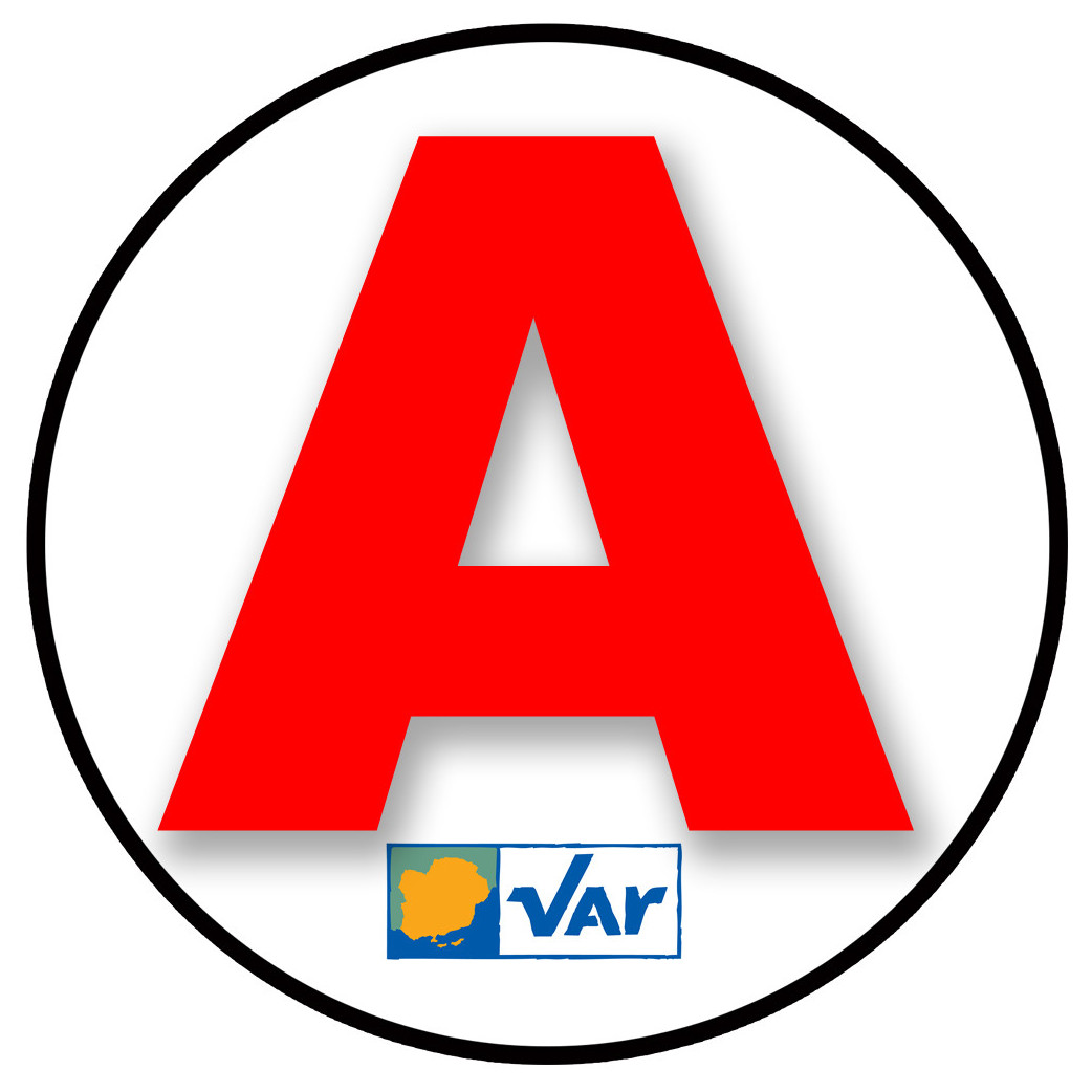 A 83 Le Var - 15cm - Sticker/autocollant
