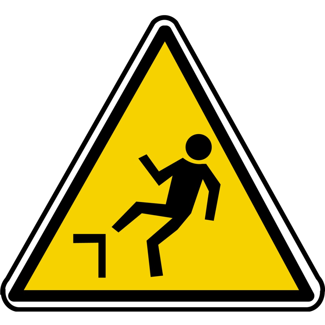 dénivellation (20x18.2cm) - Sticker/autocollant