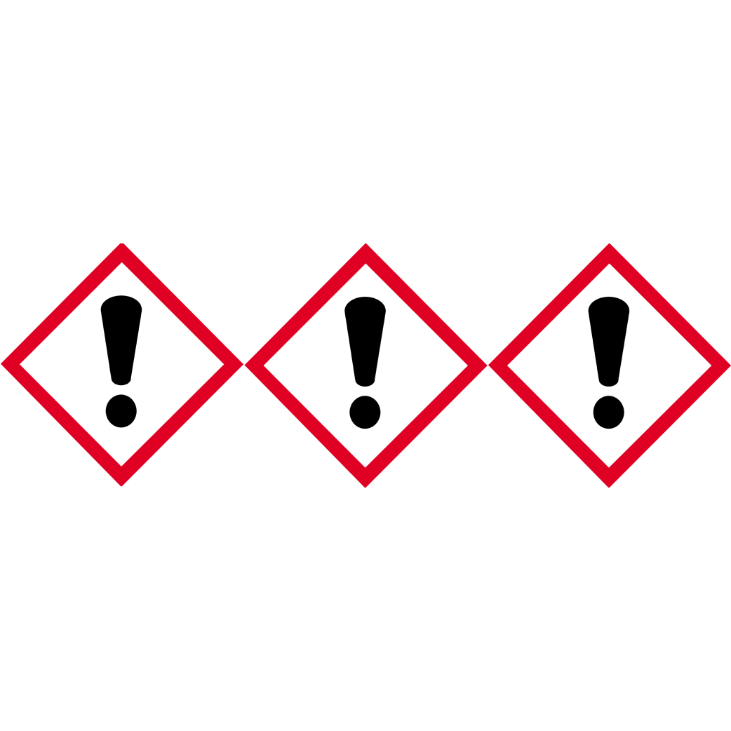 produits chimiques (3 fois 10cm) - Sticker/autocollant