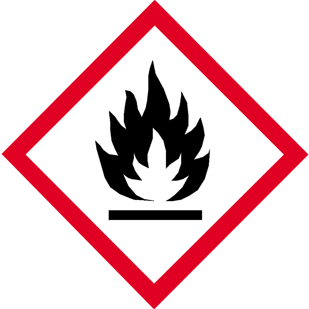 produits inflammables (20cm) - Sticker/autocollant