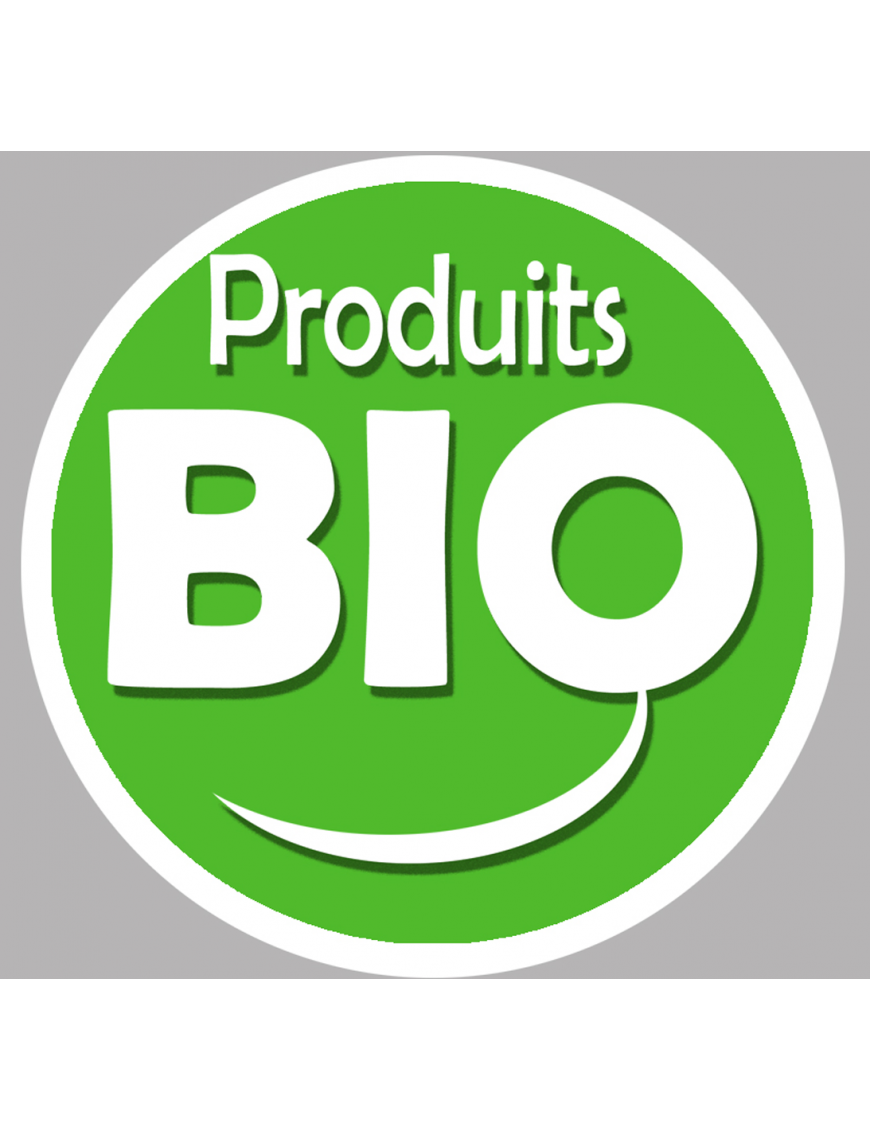 produit bio (10cm) - Sticker / autocollant