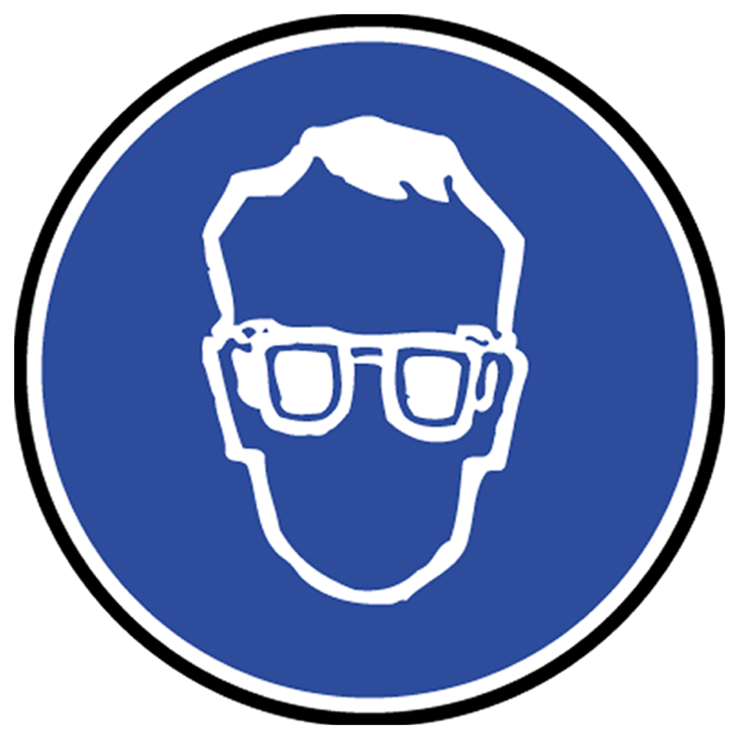 protection vue obligatoire - 20cm - Sticker/autocollant