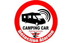 Alarme pour camping car - 20cm - Sticker/autocollant