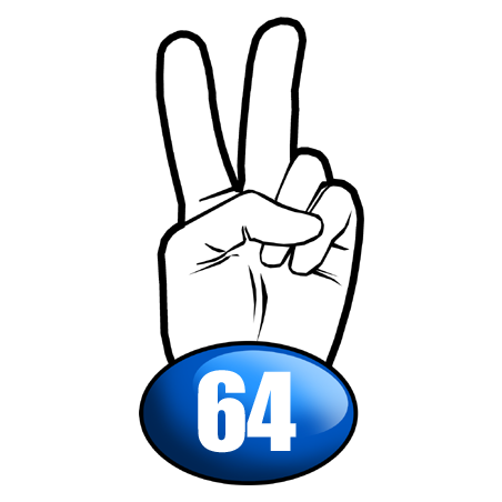 salut de motard département 64 (10x4,8cm) - Sticker/autocollant salut de motard département 64 (10x4,8cm) - Sticker/autocollant