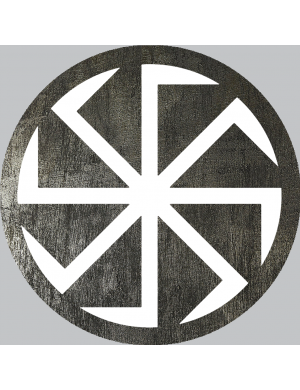 symbole Kolovrat - 10cm - Sticker/autocollant