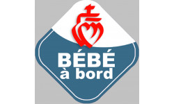 Autocollants : bebe a bord vendéen