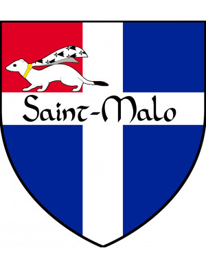 Saint-Malo 35 (15X13,5cm) - Sticker/autocollant