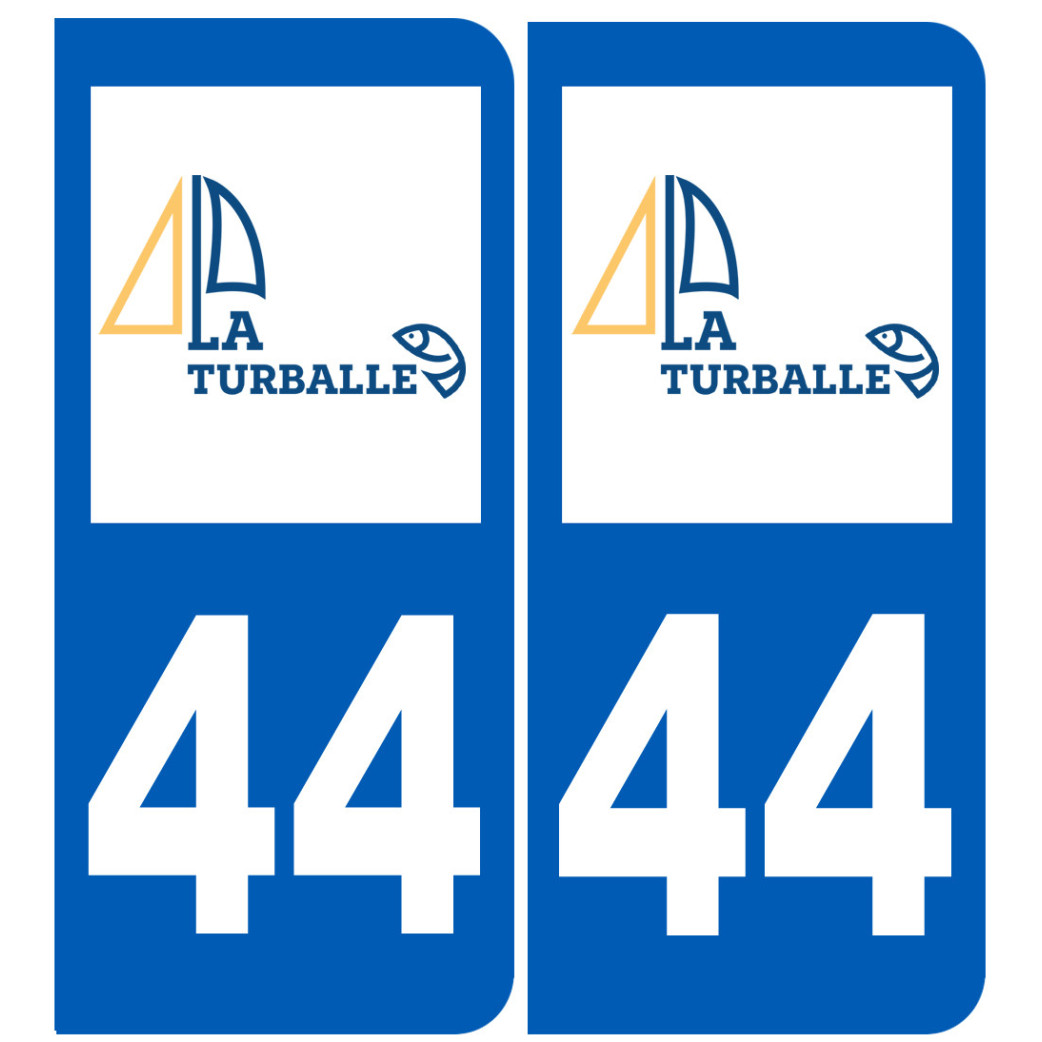 immatriculation La Turballe - Sticker/autocollant