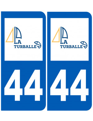 immatriculation La Turballe - Sticker/autocollant