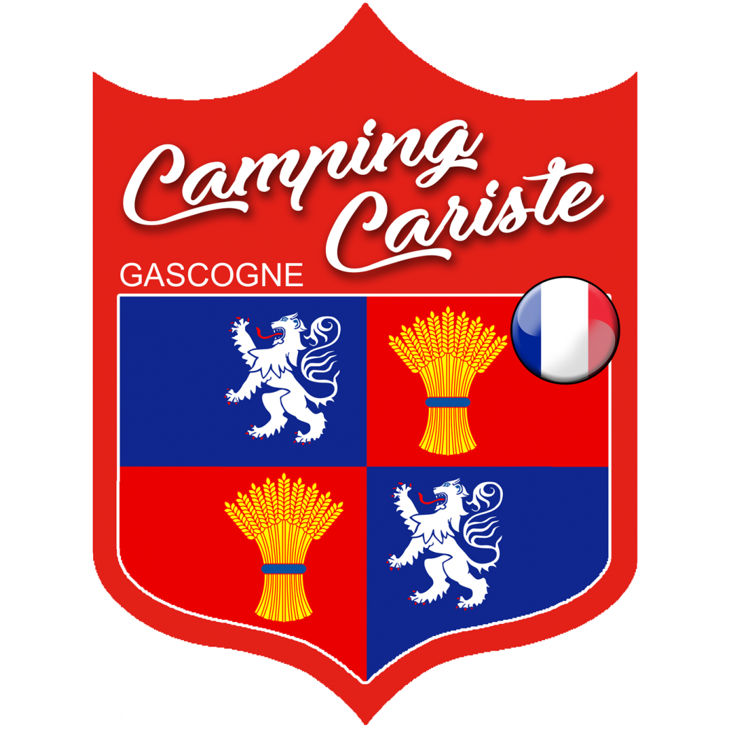 Campingcariste Gascogne - 20x15cm - Sticker/autocollant