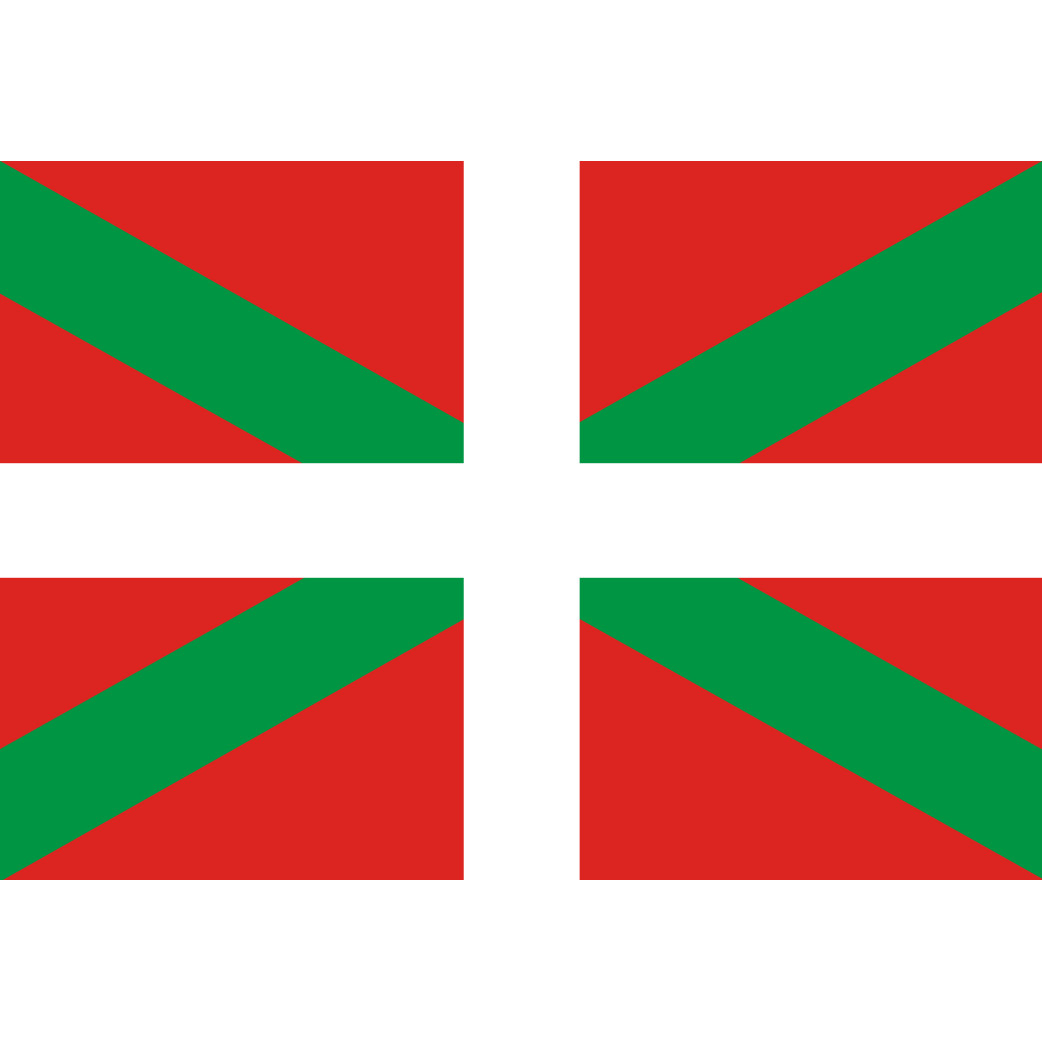 Drapeau Basque - 5x3.3cm - Sticker/autocollant