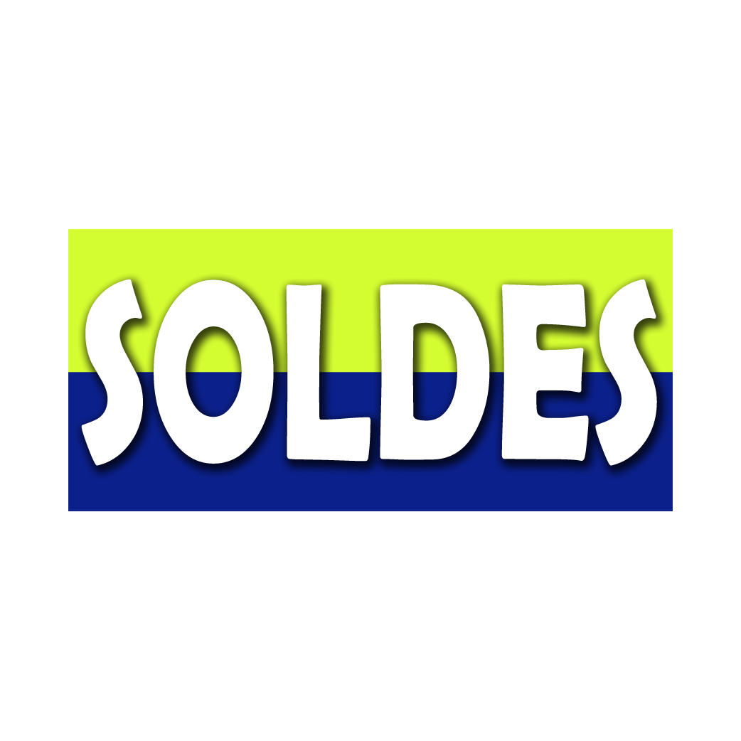 SOLDES V5 - 30x14cm - Sticker/autocollant