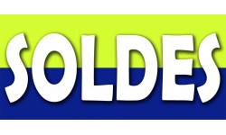SOLDES V5 - 30x14cm - Sticker/autocollant