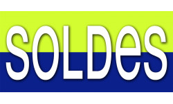 Autocollants : Autocollant SOLDES V10