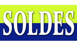 SOLDES V11 - 30x14cm - Sticker/autocollant