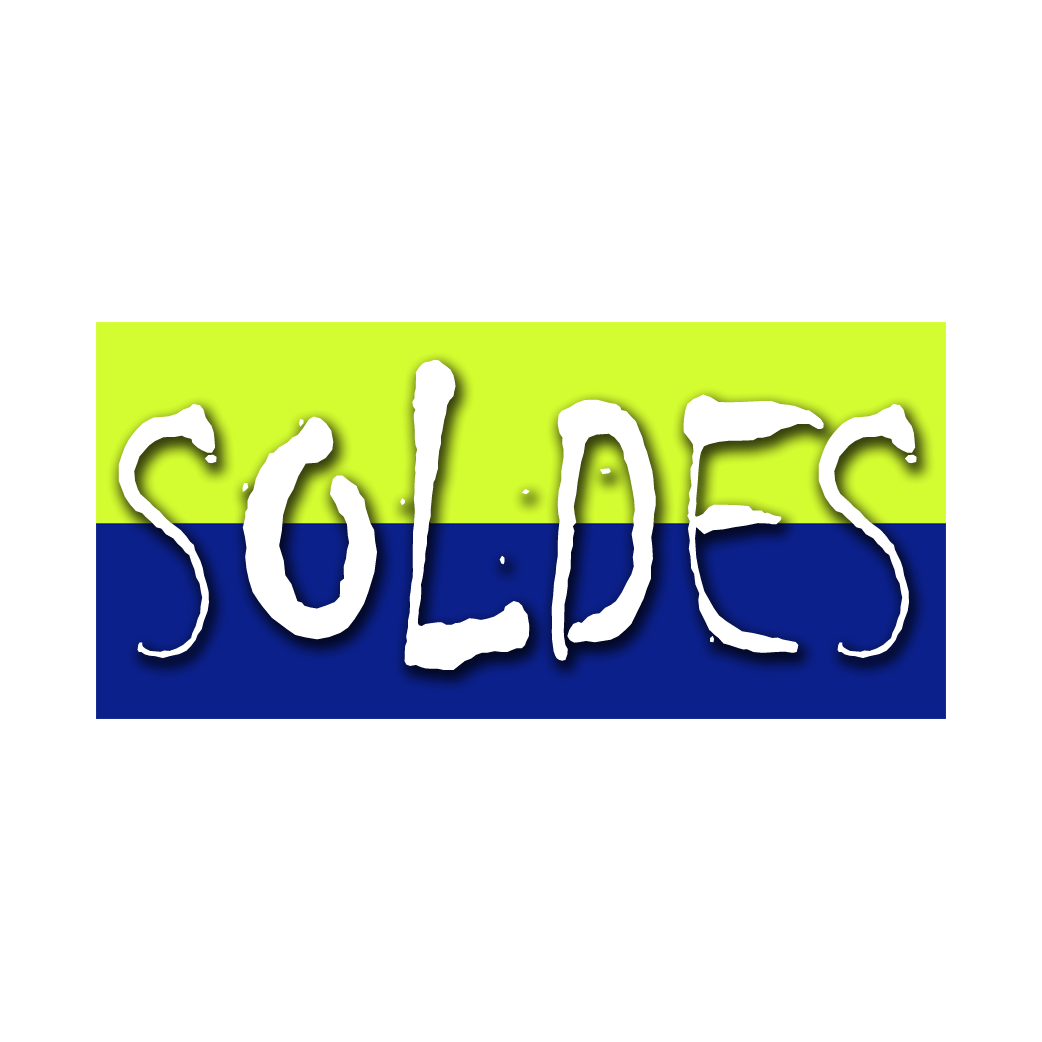 SOLDES V13 - 30x14cm - Sticker/autocollant