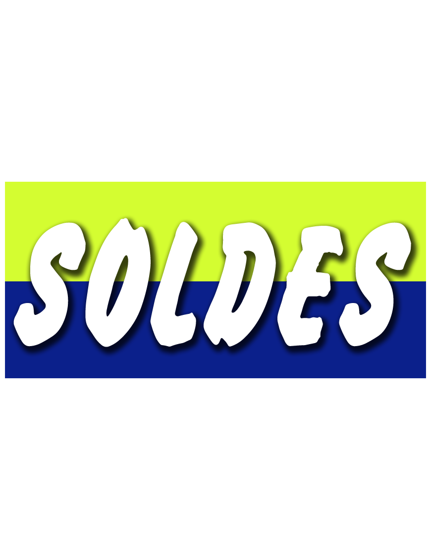 SOLDES V16 - 30x14cm - Sticker/autocollant