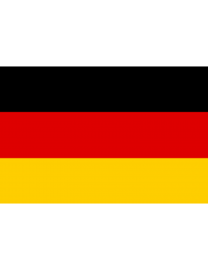 drapeau Allemagne - 20x13.2cm - Sticker/autocollant